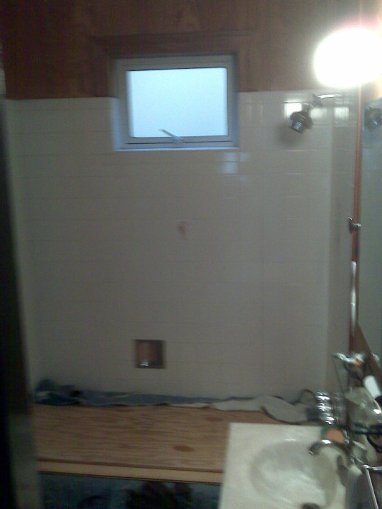 Bath Tile Before