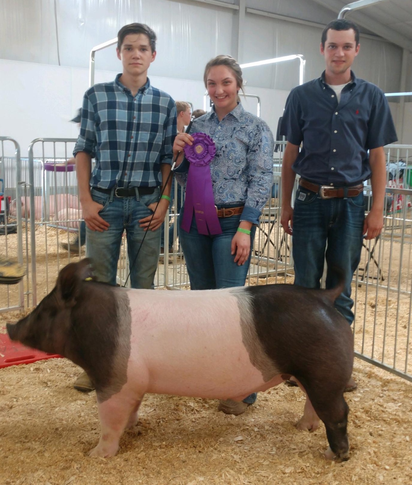 Matt Roach & Emily Woods
2019 Delta Fair & Music Festival
Champion Heavy Weight Market Hog