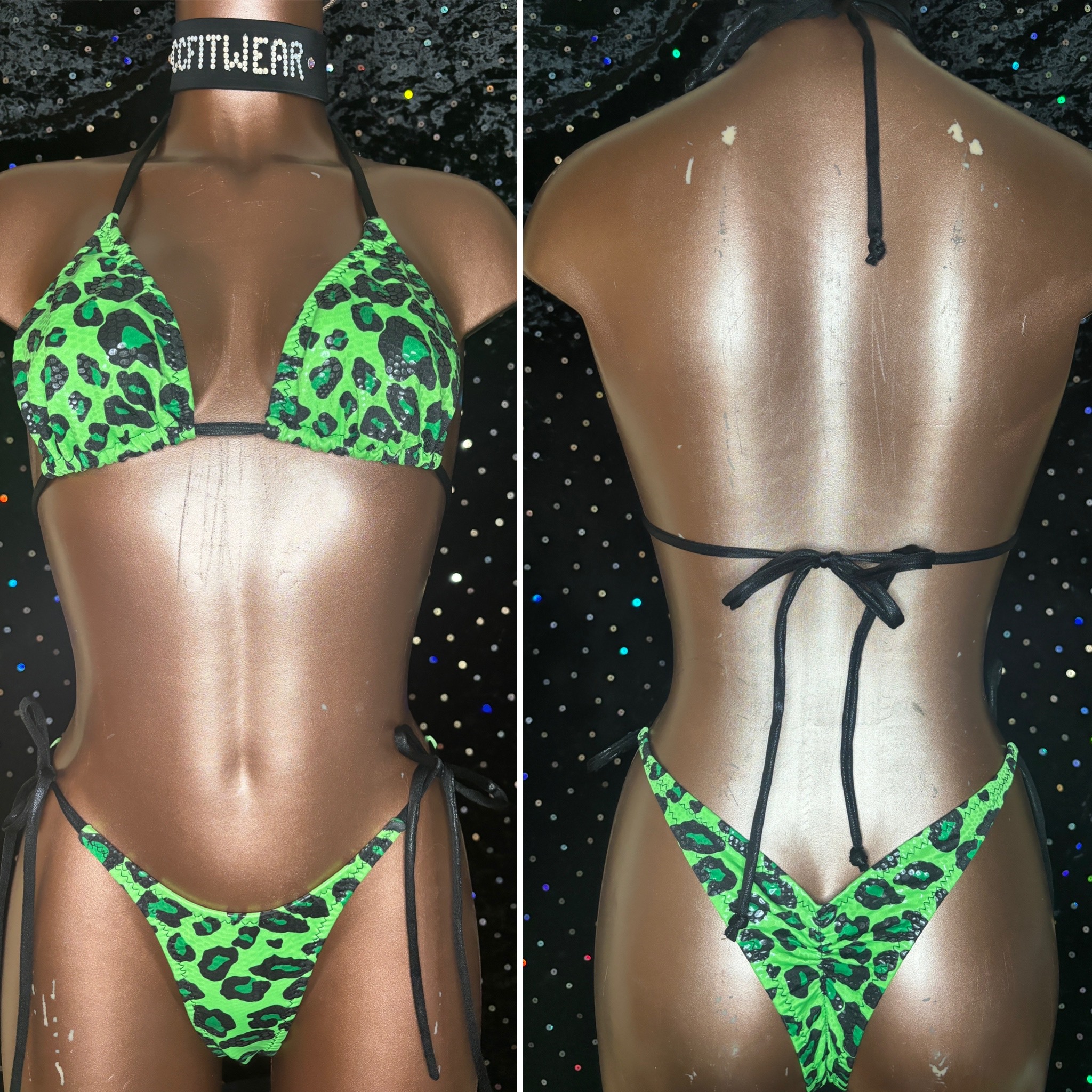 71. C+ thin cut top
Medium swoop front
Pro scrunch back
LIme leopard
$55