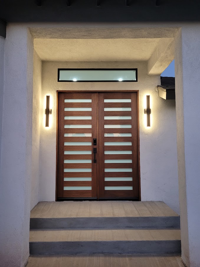 Project - North Tustin Modern Custom Front Entry