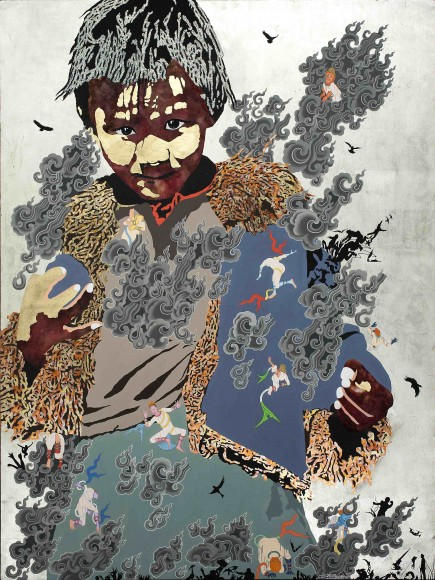 Untitled (Black Clouds), 2013