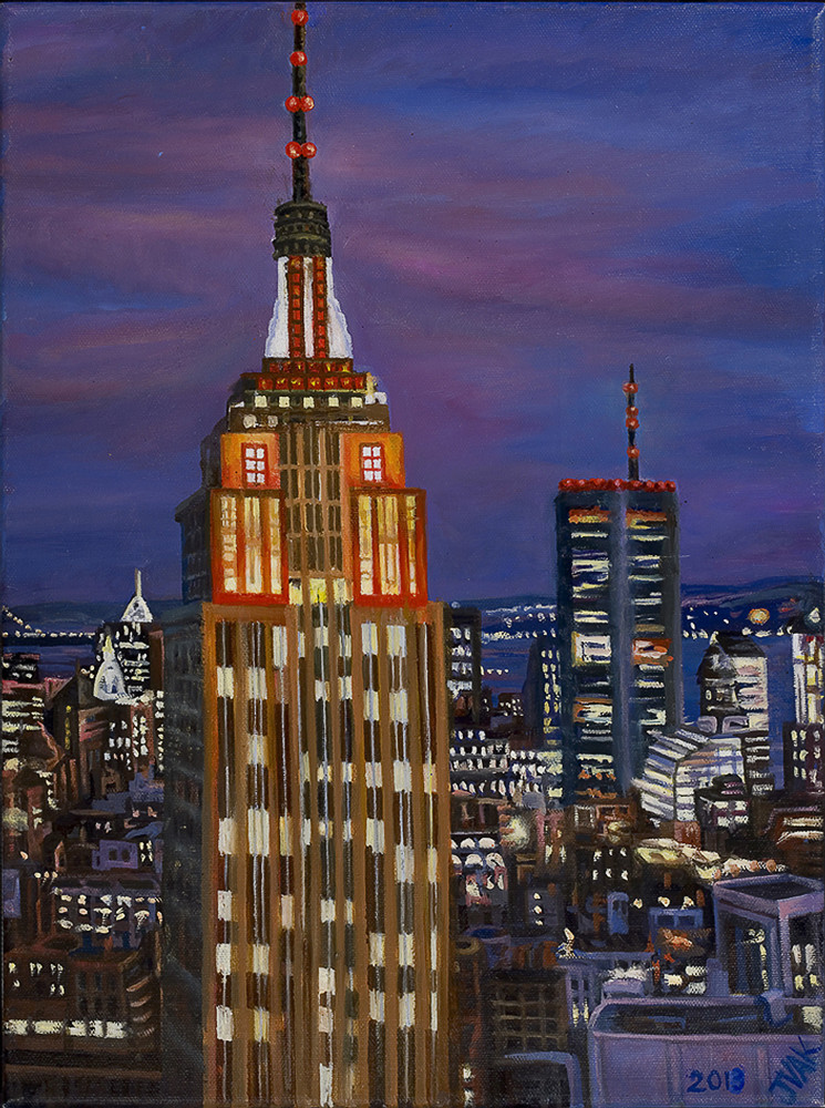 Empire State Building
16x12 Original Oil
$2500
2013
