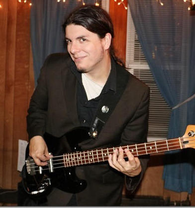 Justin Maxwell, bass player and vocalist extraordinaire (Photo by Lil Whitney)