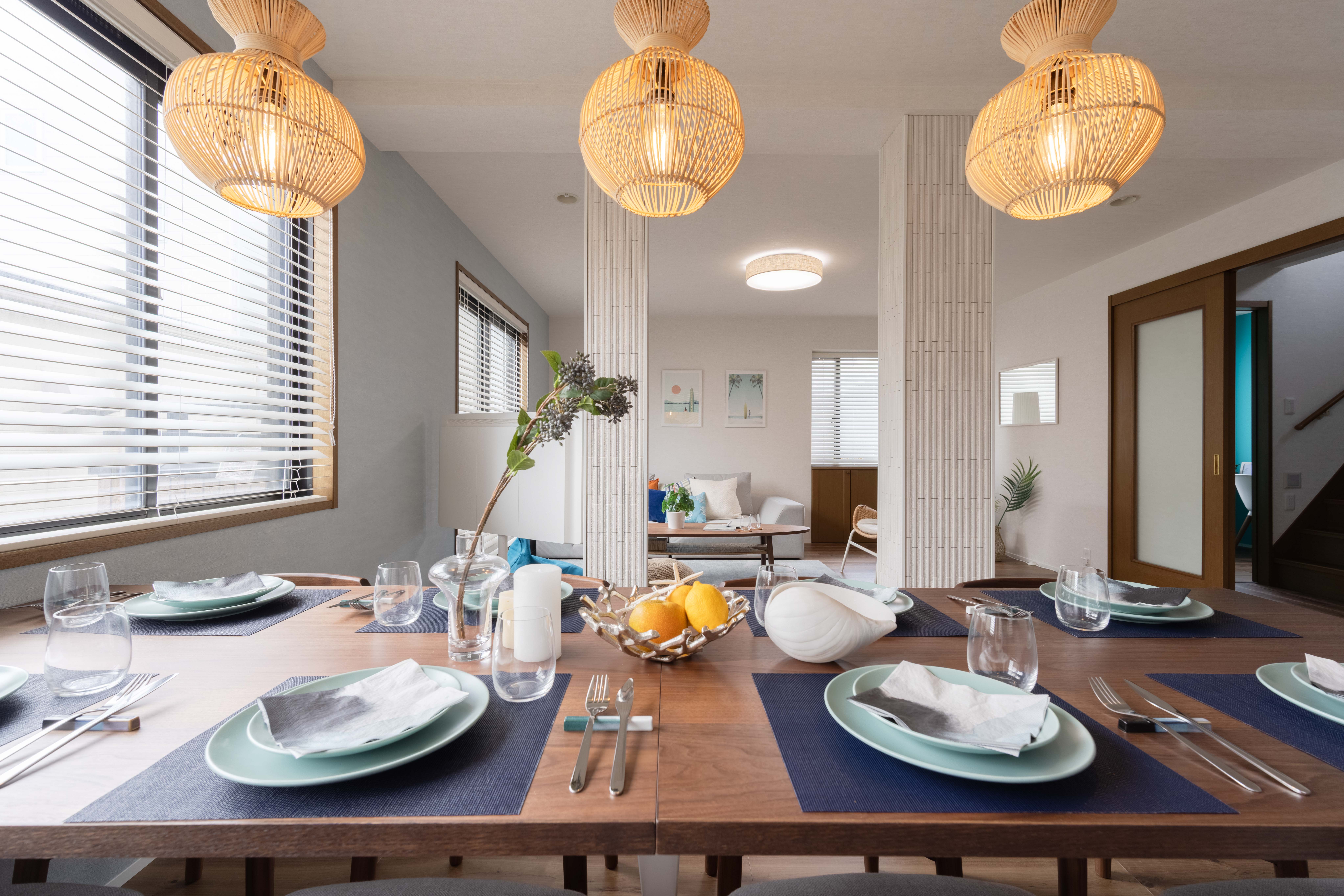Dining room is open looking into Living Room