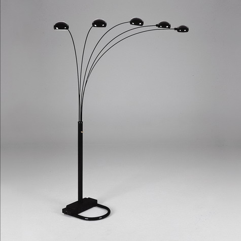 4888-BK Black Floor Lamp