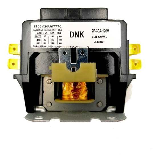 CONTACTOR 2 POLOS 30
AMPS 120 V