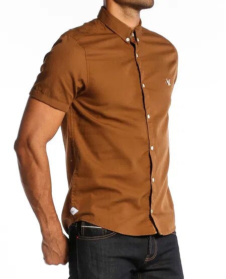 Man wearing board shorts