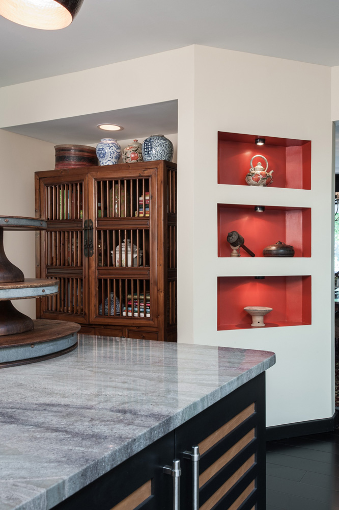 Asian Inspired Kitchen Remodel