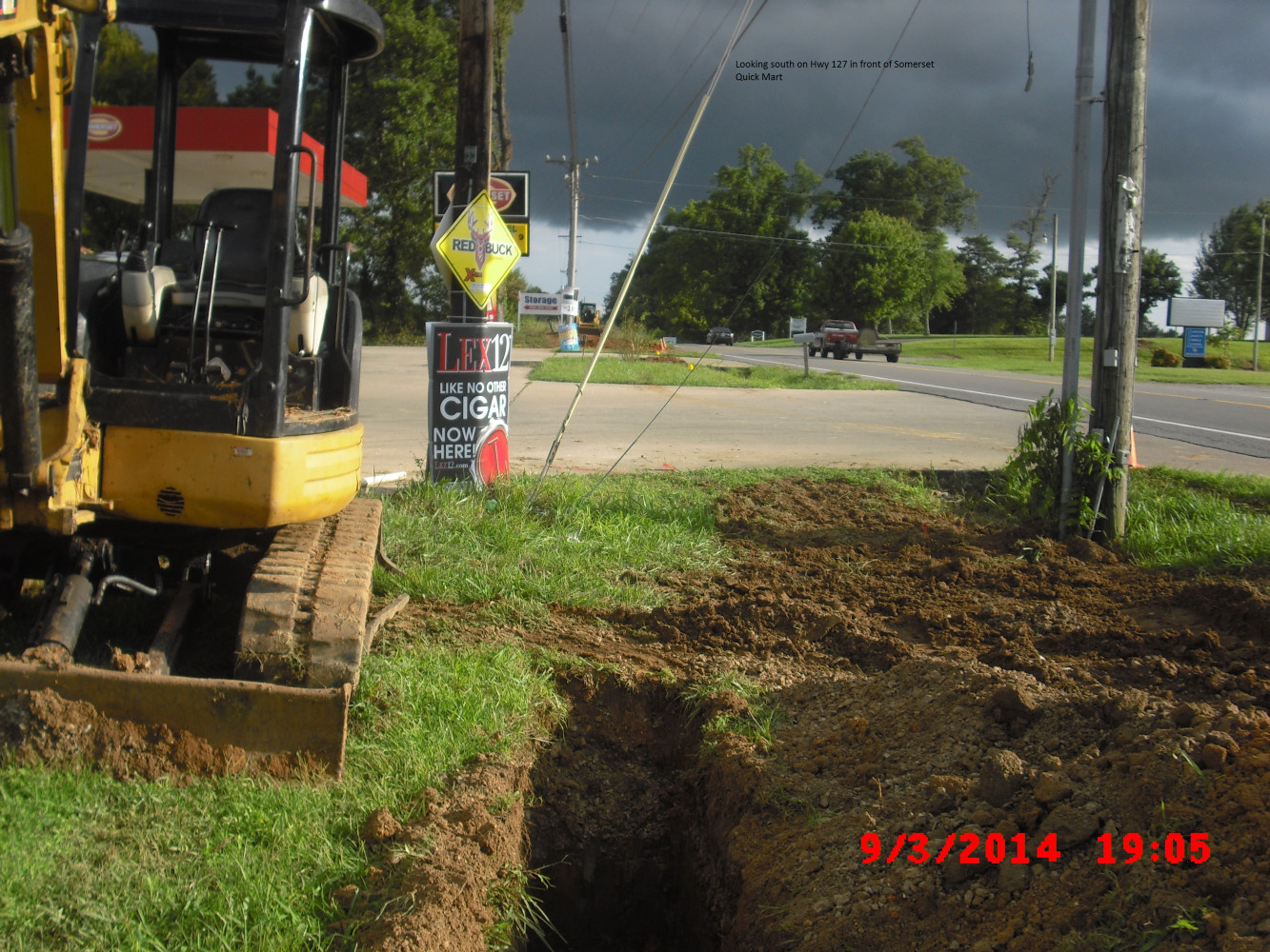 Looking South On Hwy 127