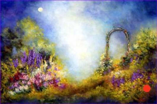 Moongate
22x28 
Original oil on canvas