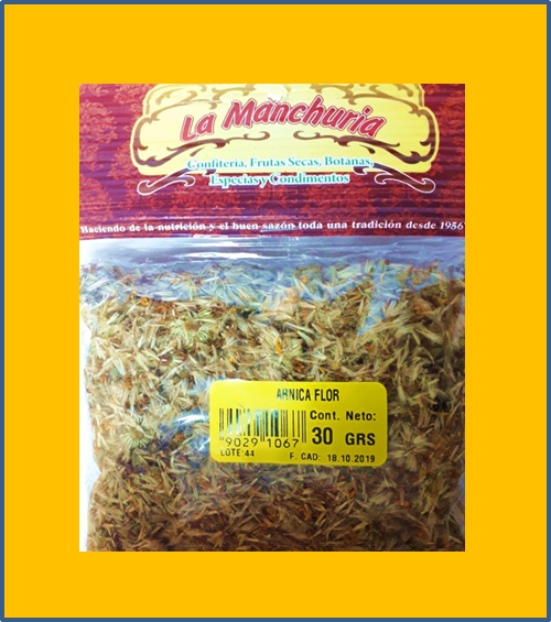 ÁRNICA FLOR
30 GRS