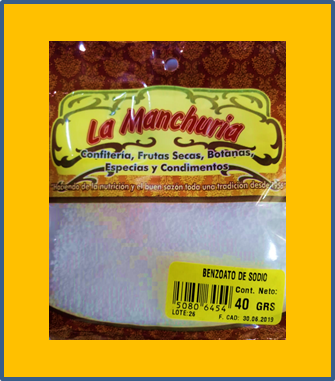 BENZOATO DE SODIO
40 GRS