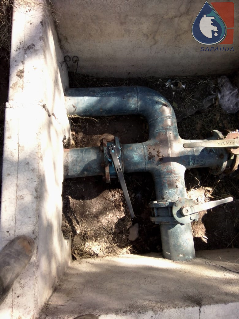 CAMBIO DE VÁLVULA MARIPOSA DE 8" EN BASE 3