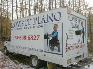 White Moving Truck