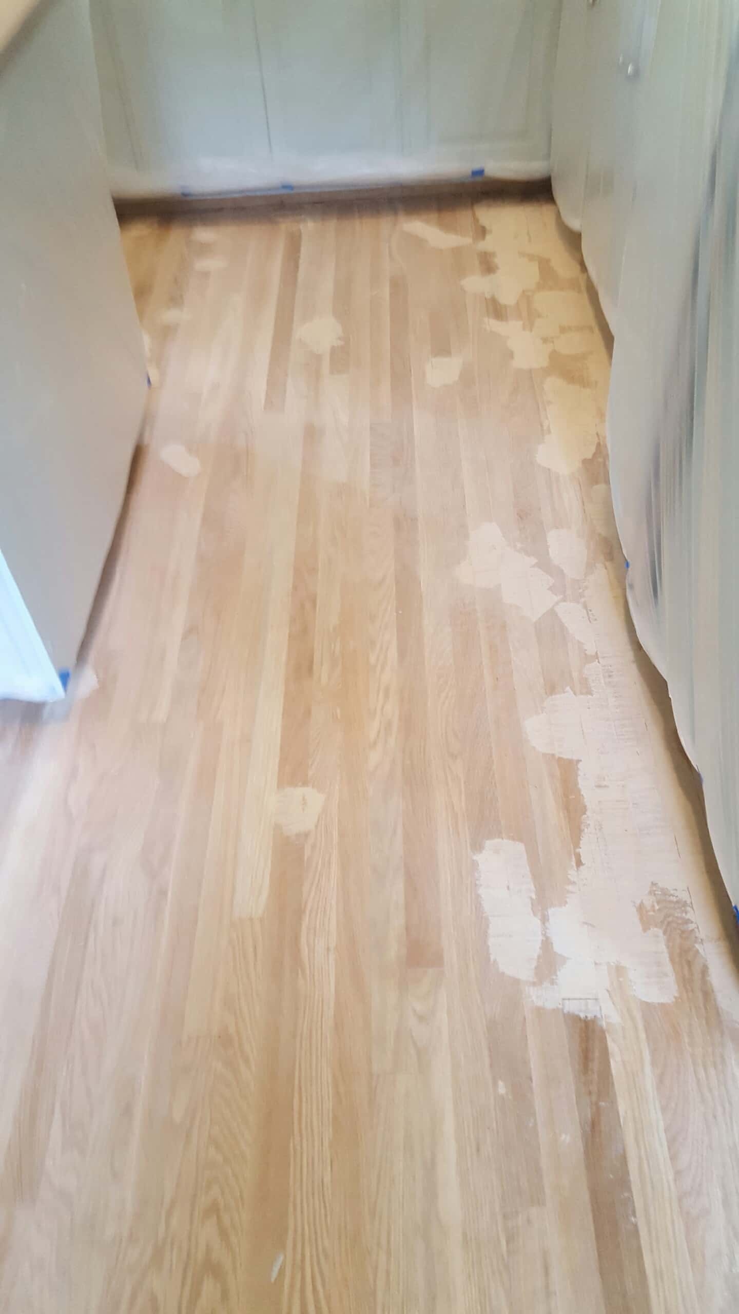 Damaged Wood Floor
