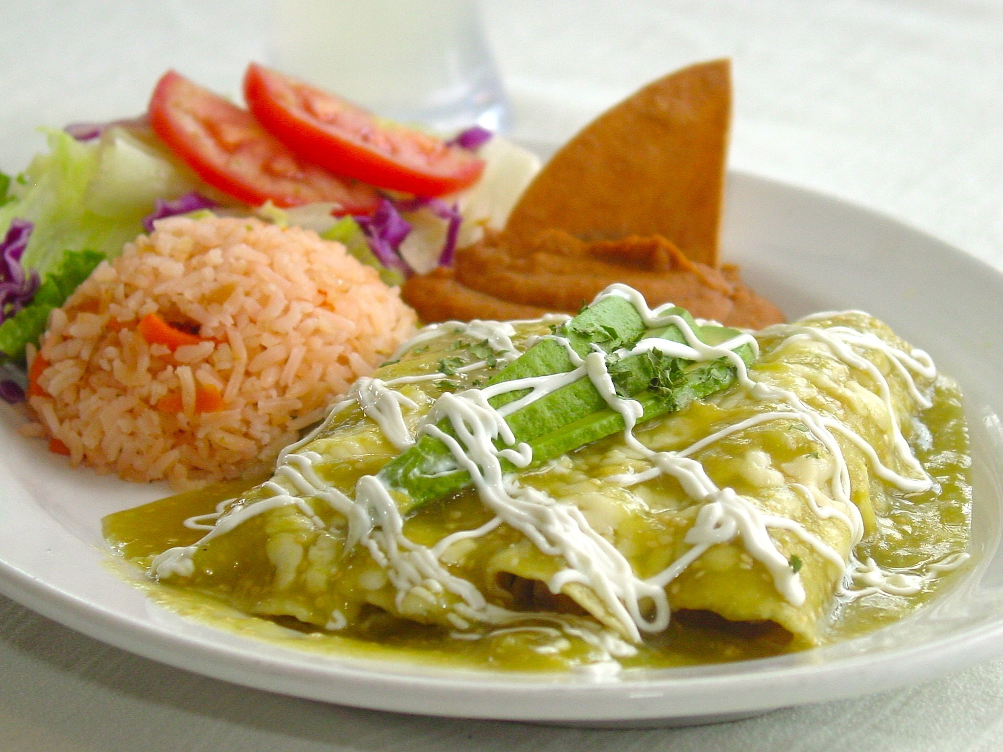 Enchiladas Suizas De Jamon Enchiladas Suizas De Jamon