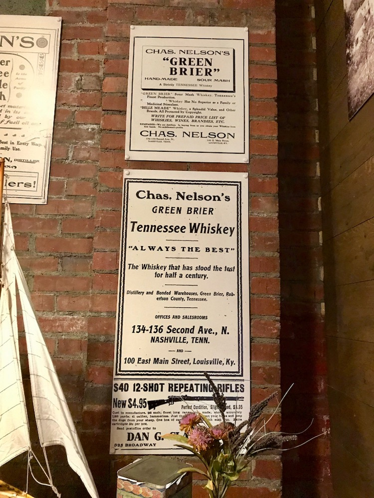 Nelson's Green Brier Distillery Advertisements