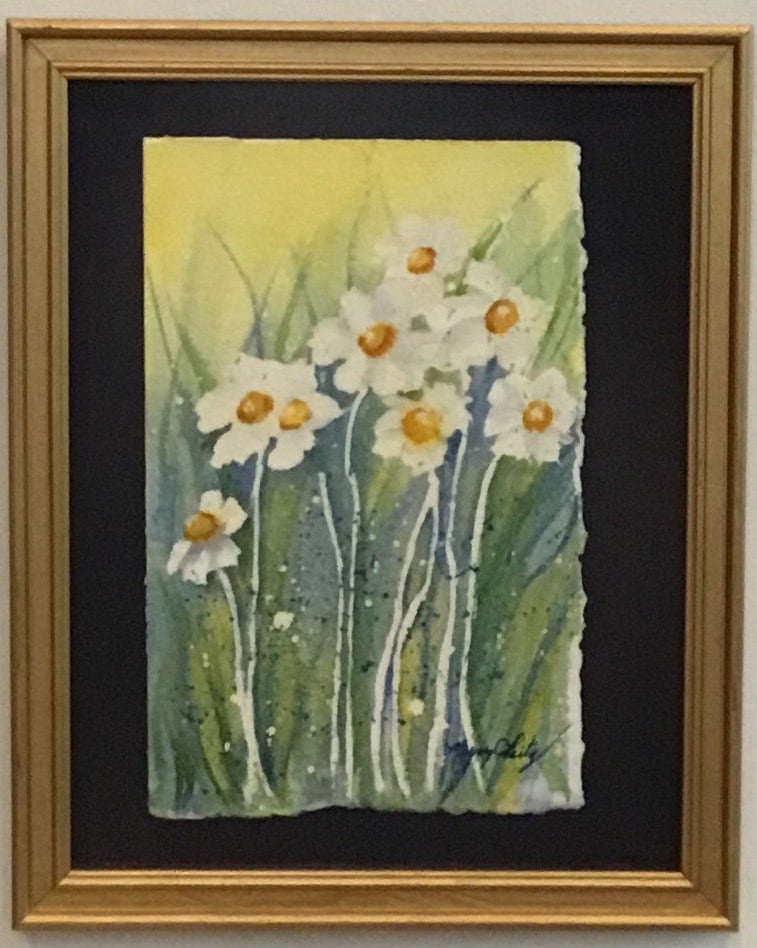 White Flowers
Watercolor
7.5” X 12”
$175.
