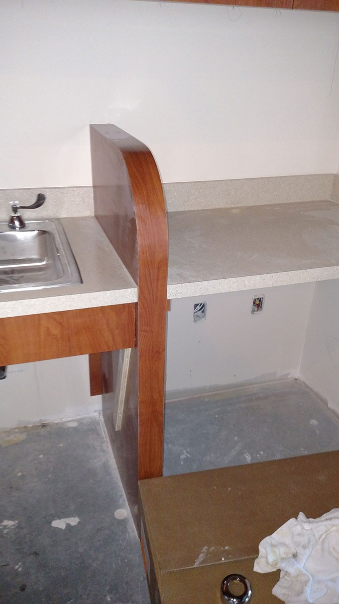Kitchen Countertop and Casework