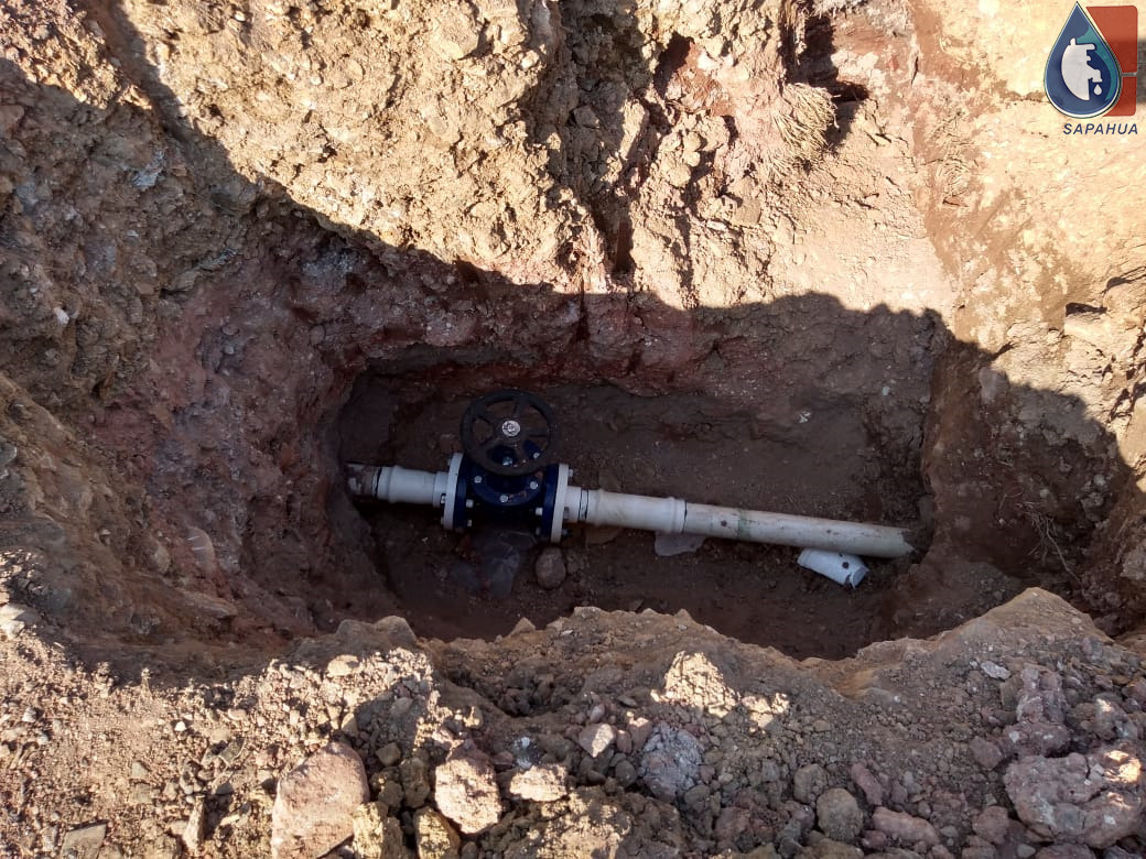 INSTALACION DE VALVULA DE 2", EN LA C. AZUCENAS ESQ. EL PALMAR, COL. LAZARO CARDENAS 1a. SECC.