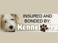 Kennel Pro Insured and Bonded