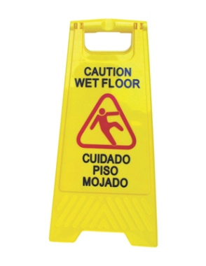 LETRERO 
"PISO MOJADO"