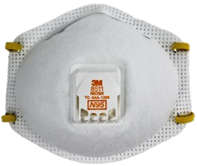 RESPIRADOR PARA PARTÍCULAS N95 CONFORT PLUS 3M EJ8511