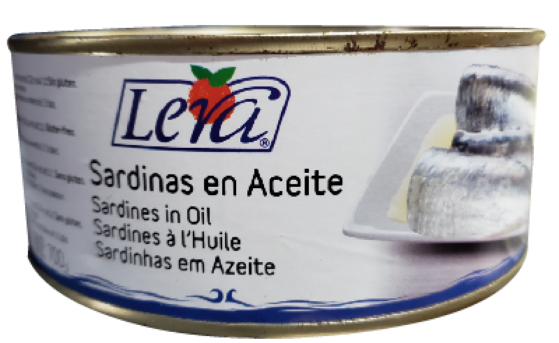 Sardina en aceite 12/1000 grs
Código: 2064
