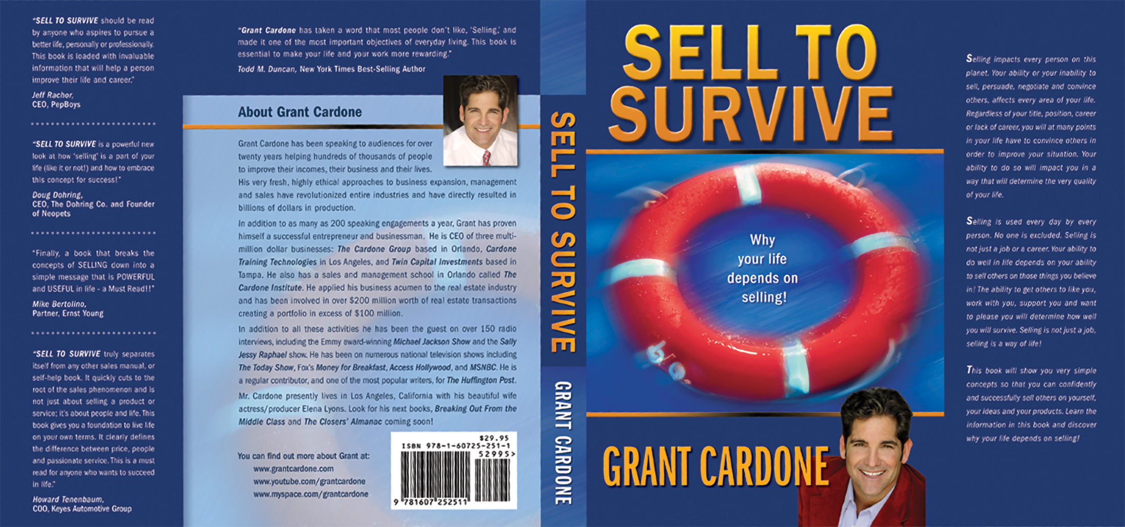 Sell To Survive | Grant Cardone Dust Jacket