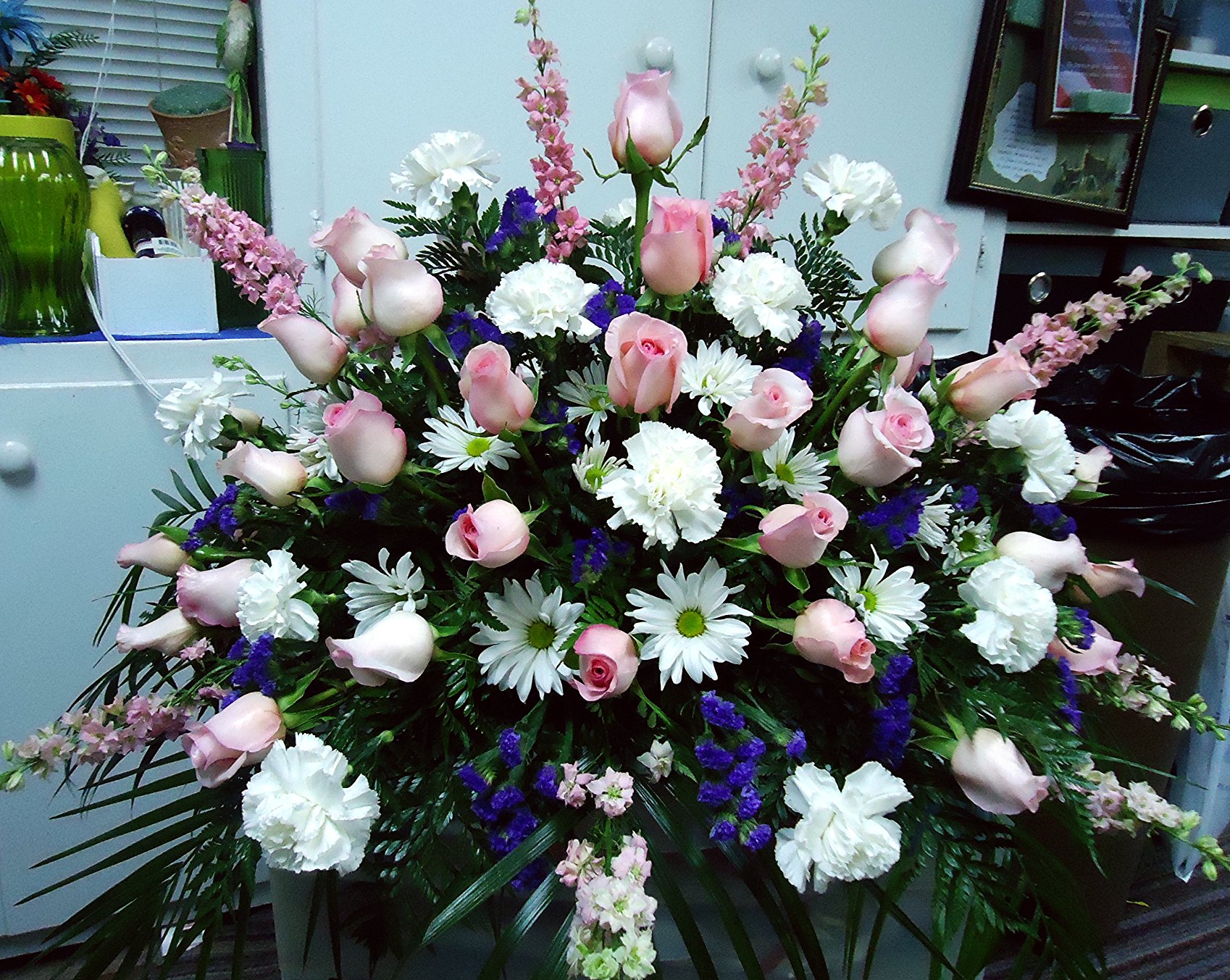 &quot;ELEGANT&quot;  
  Pink, White &amp; Purple
  $425.00