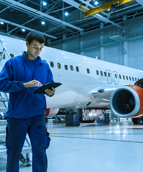 Aircraft maintenance mechanic