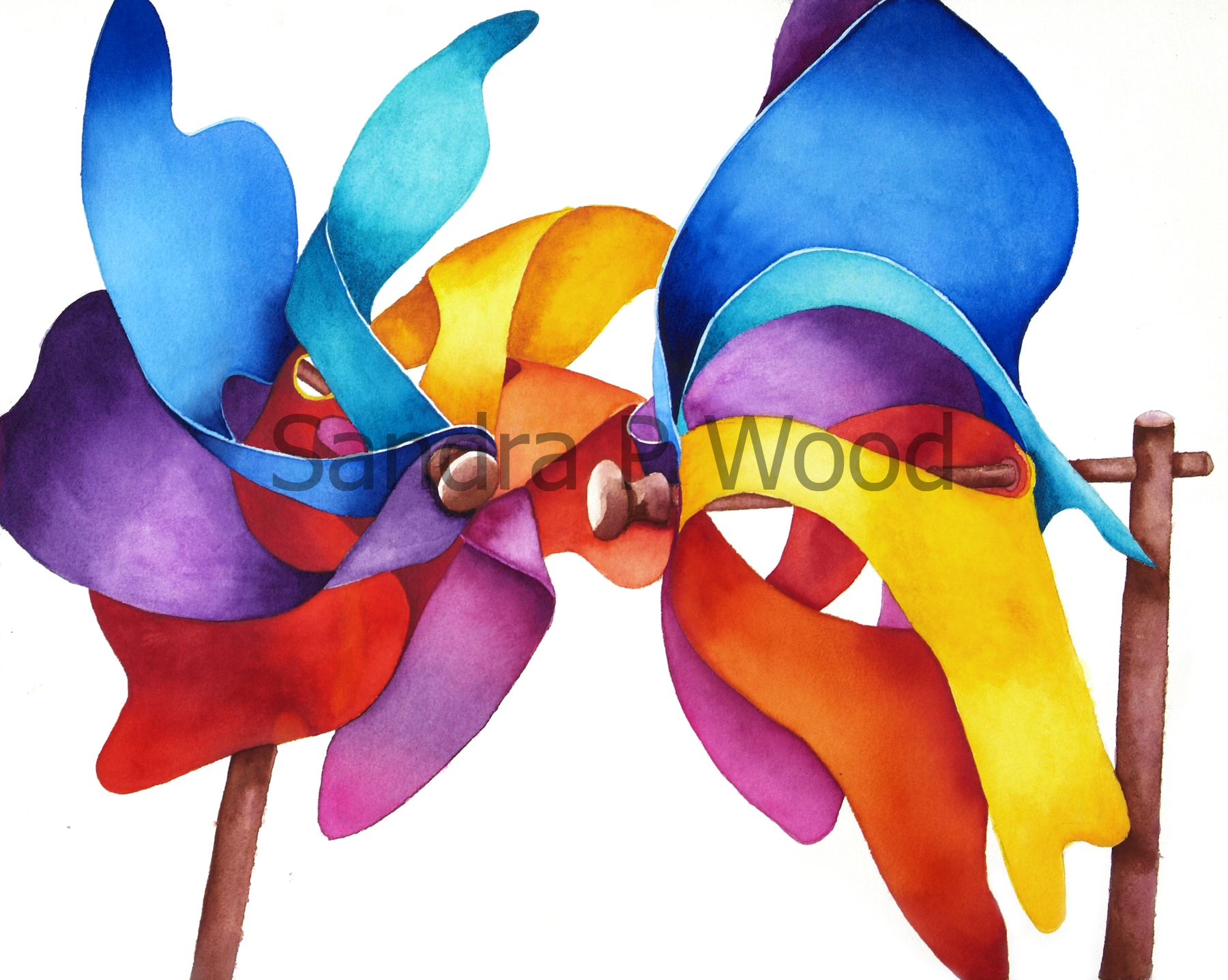 HAVE YOU HEARD
 (watercolor)

