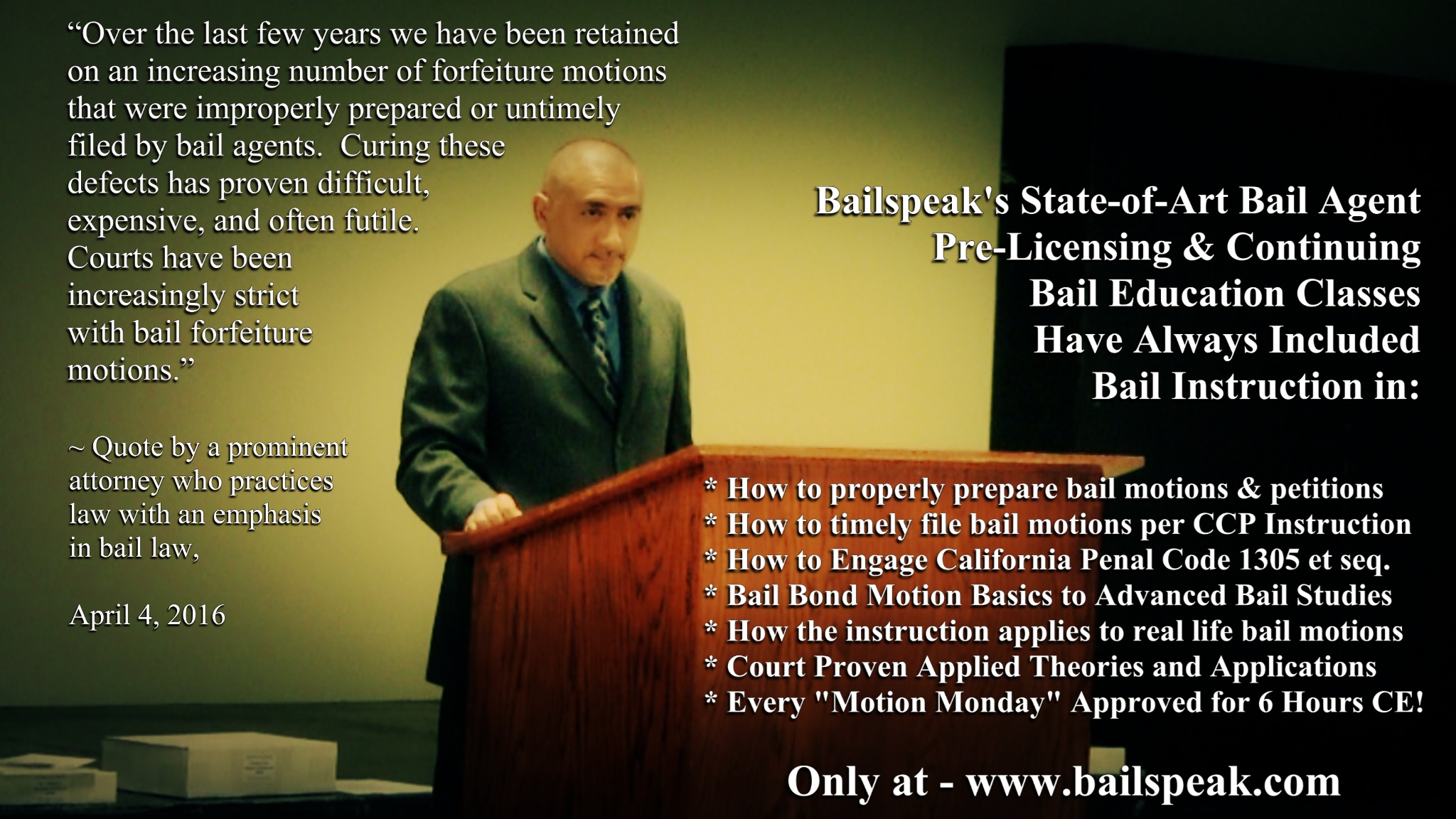 Bail Motion to Exonerate Classes