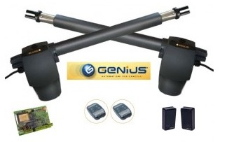 Pistones rejas abatibles