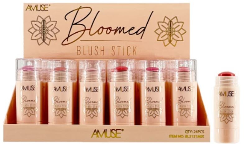 BL3131MIX
BLOMED BLUSH STICK
24 PC DISPLAY
