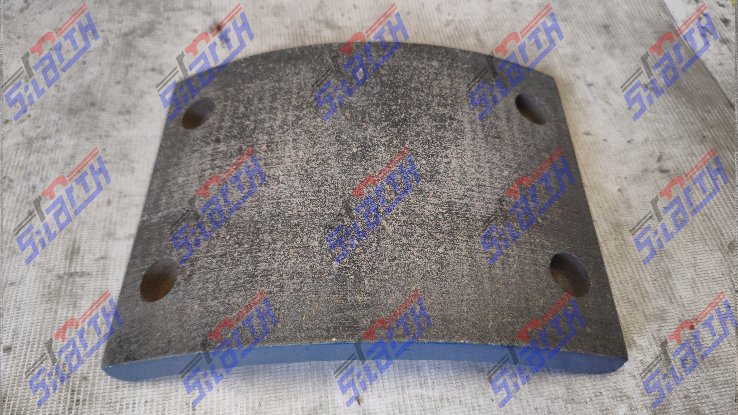 BLOCK 16" D. E. x 6" A x 0.687" ESP. 4" PEERF.