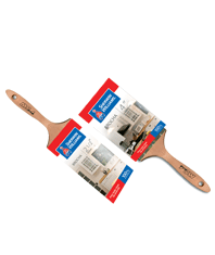 Si la pintura que se disuelve con agua, recuerda usar brochas de poliéster, ya que son filamentos más suaves, obtendrás un acabado libre de rayas.