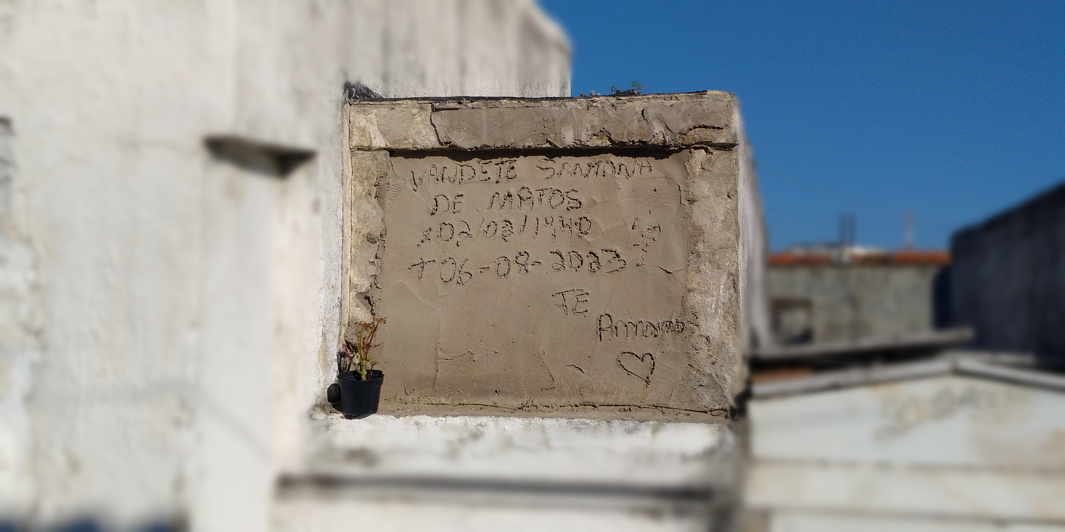 Antes como pegamos o túmulo