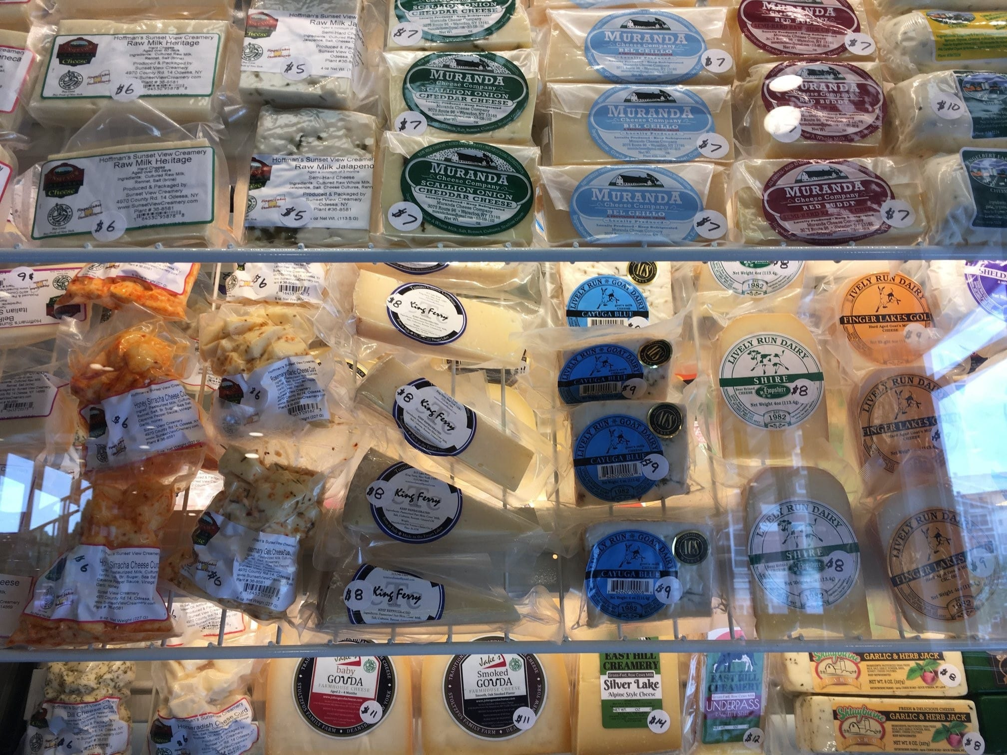 Various Cheese Products