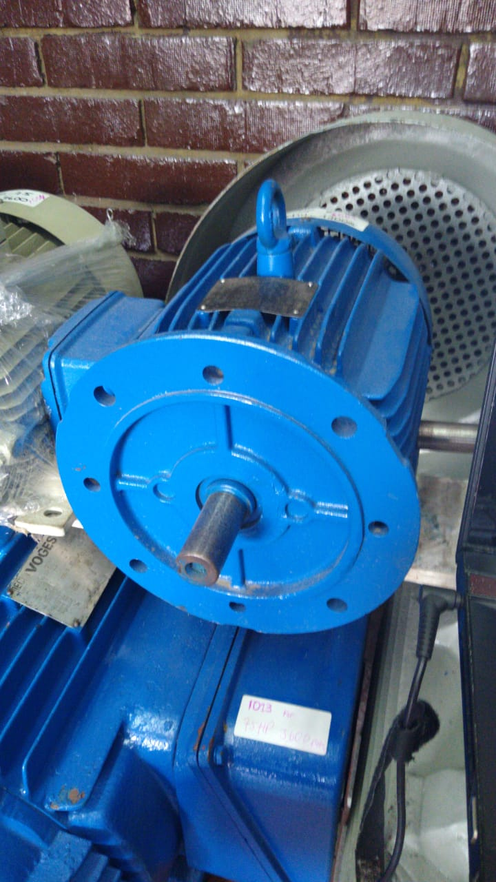 cod 1001 Motor con bria o flanche 6hp a 1700rpm