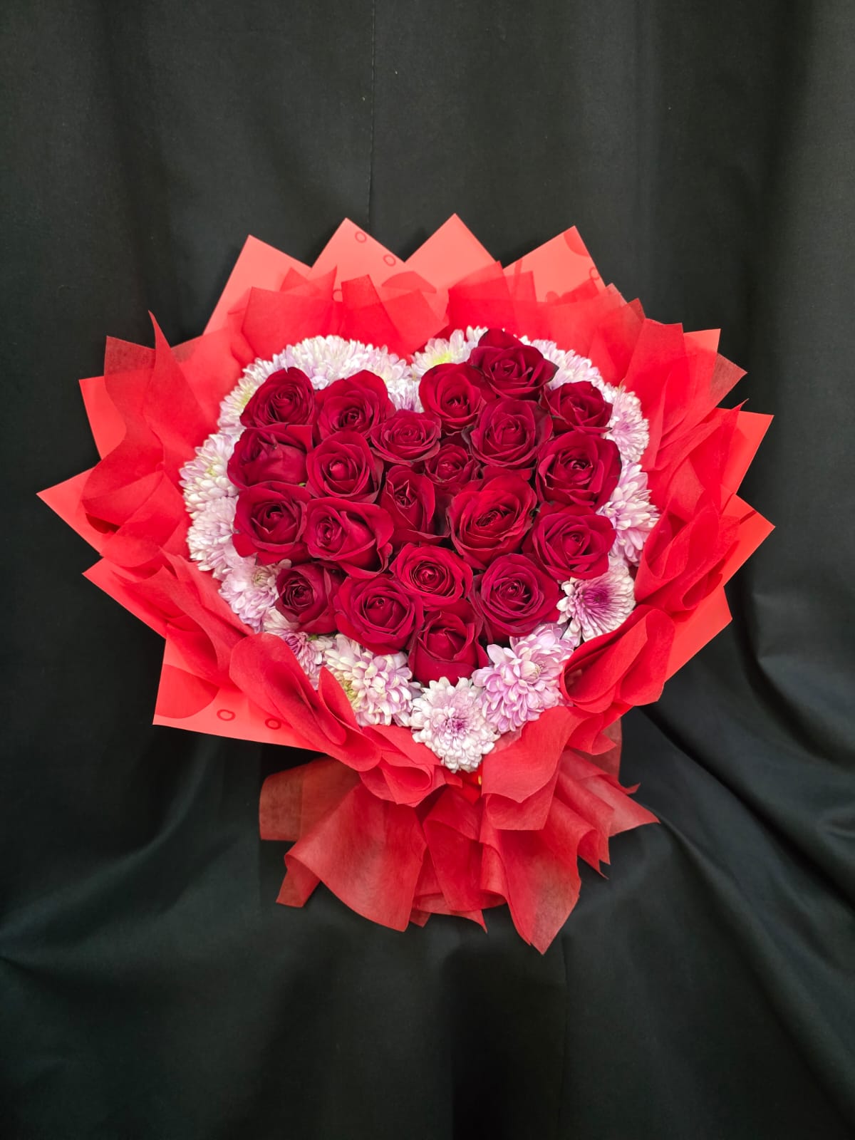 CORAZÓN DE ROSAS