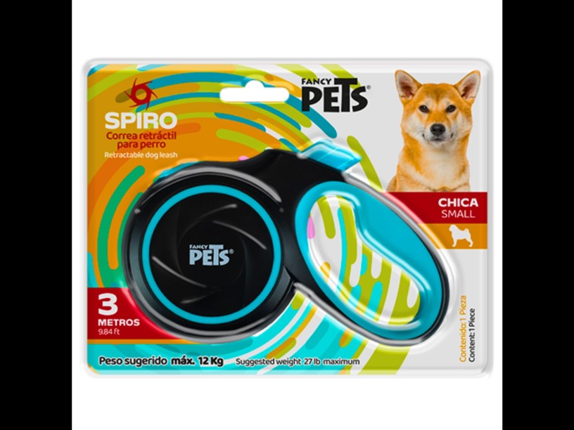 FL8382 CORREA RETRACTIL 
SPIRO CH NEGRA