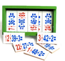 Dominó de División$206.00
Este dominó permite la adquisición y práctica de operaciones de división de manera divertida. Propicia el desarrollo de:
•Atención y concentración.
•Coordinación viso motora.
•Discriminación y asociación de imágenes.
•Memoria.
•Ubicación espacial.
•Adquisición de conceptos matemáticos.
•Cálculo mental.
•Igualación.
•Operaciones de división.
Número de Piezas: 100
