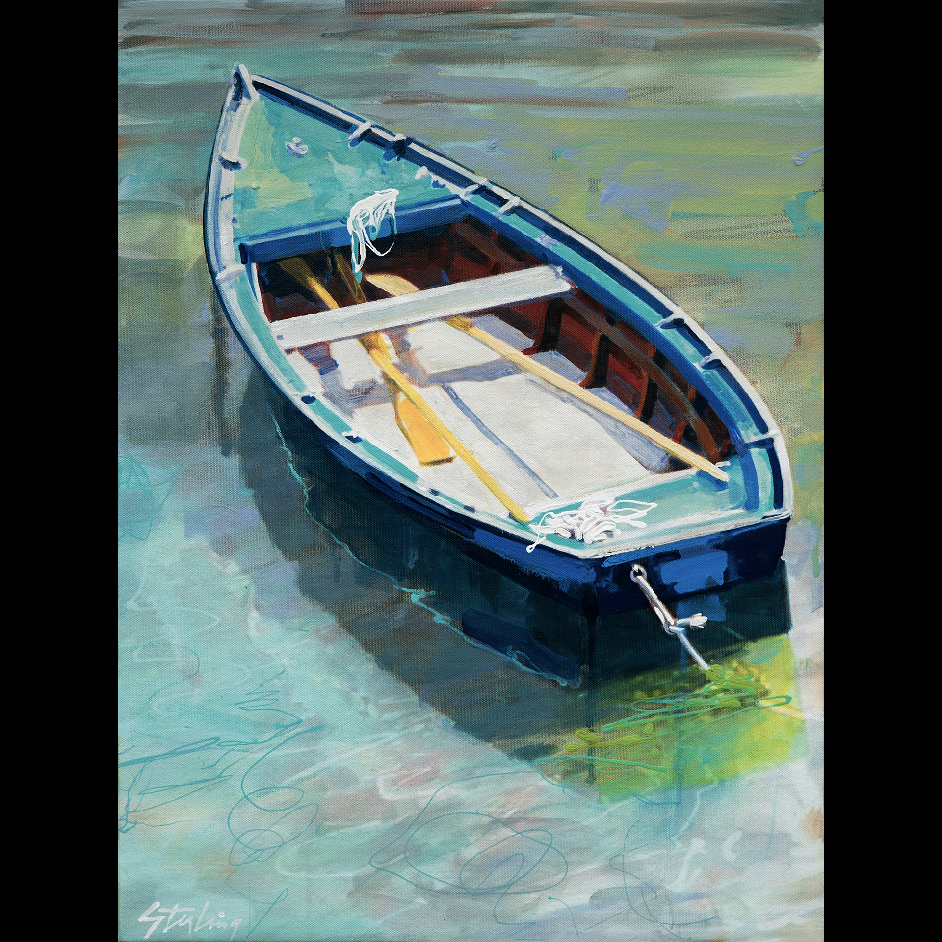 Dreamboat
acrylic on canvas
18x24