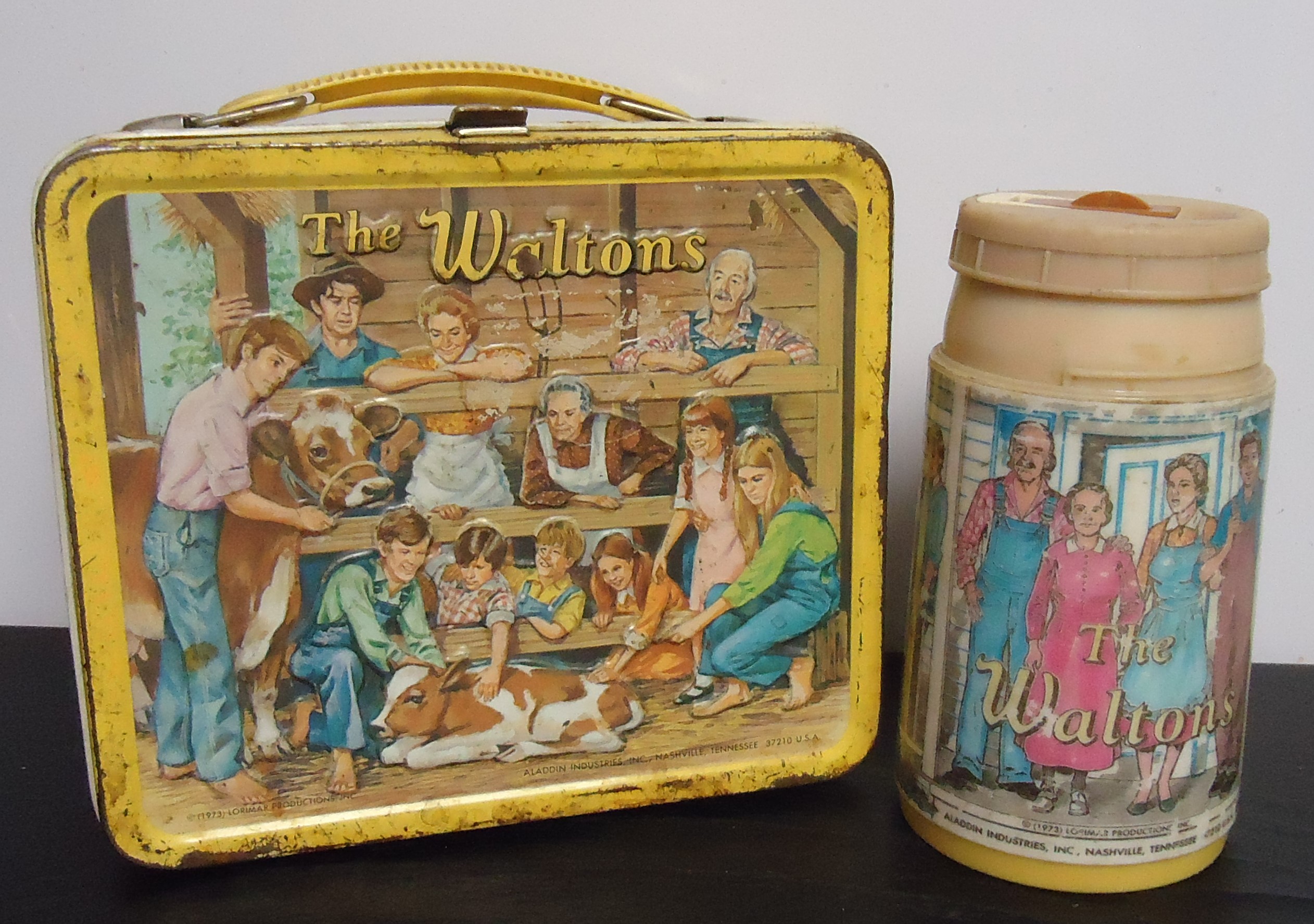 (2C) "The Walton's" Metal Lunch Box
W/ Thermos
$60.00