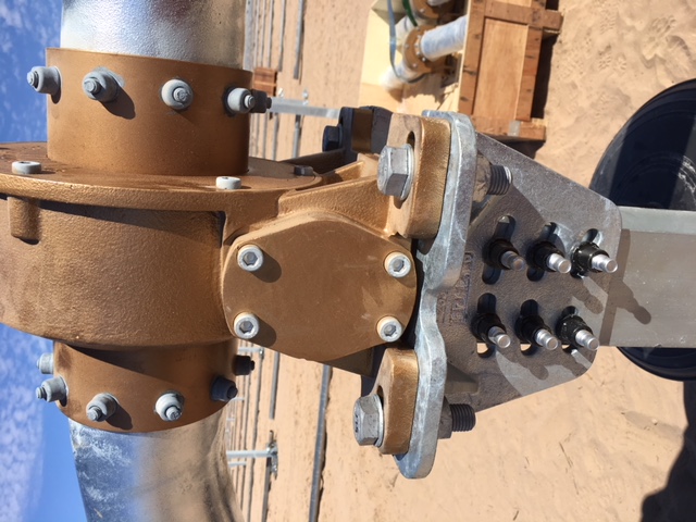 Ensamble de trackers y torque de tubos para sistemas fotovoltaicos