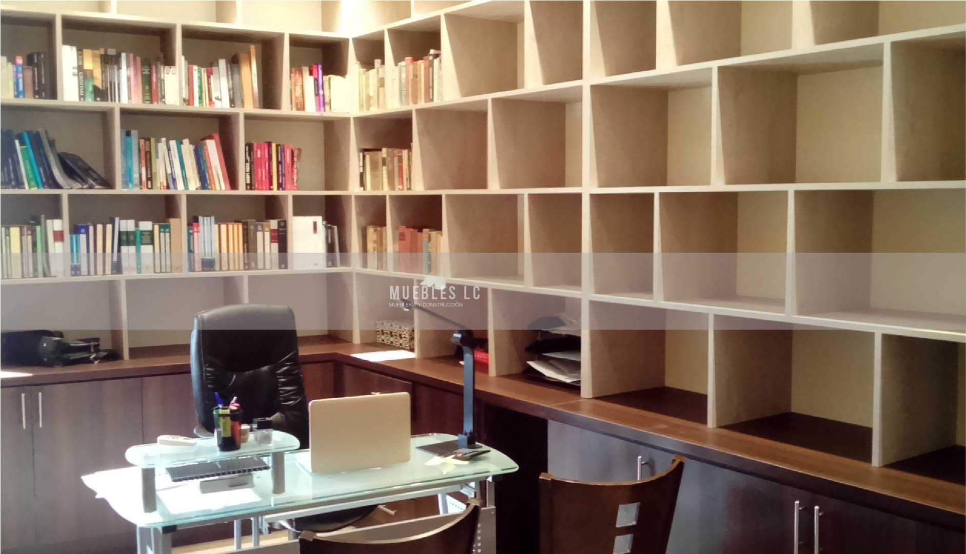 FABRICA DE MUEBLES LC - Escritorios L, modulares, libreros, etc.