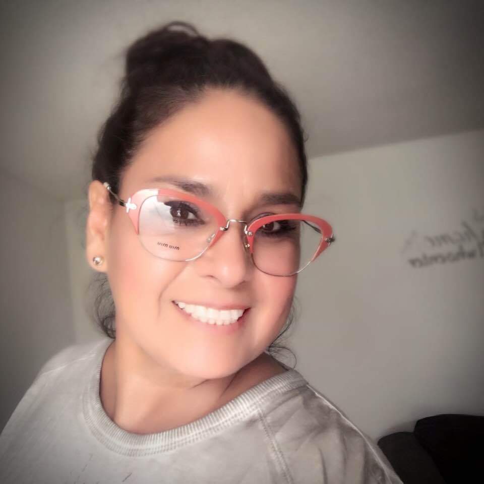 Smiling businesswoman