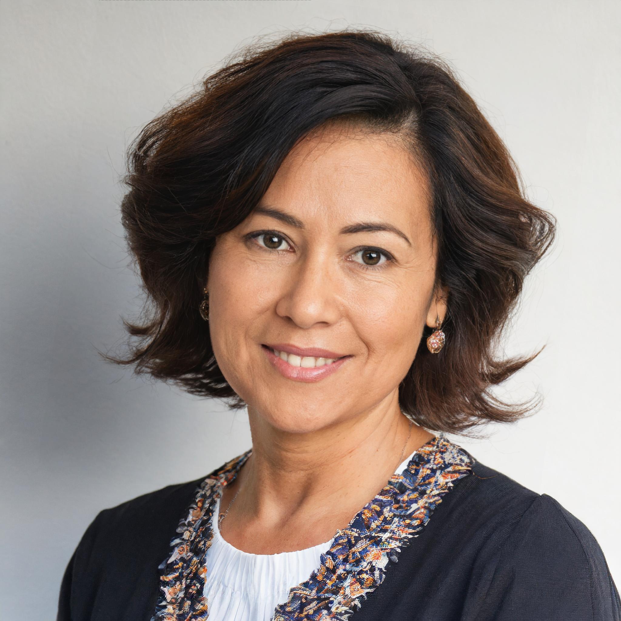 Happy female customer