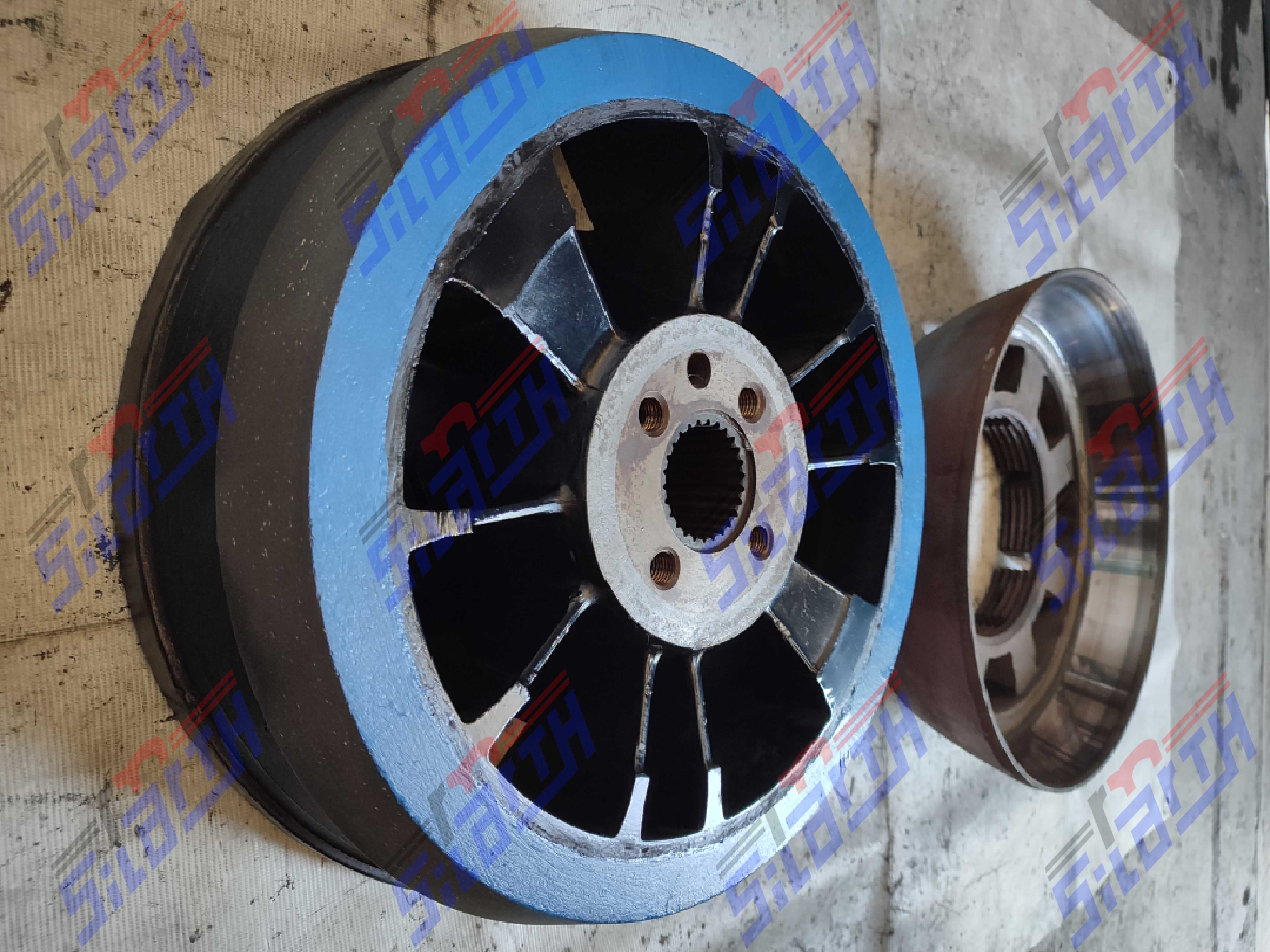 FRENO DE GRÚA CÓNICO 15.500"